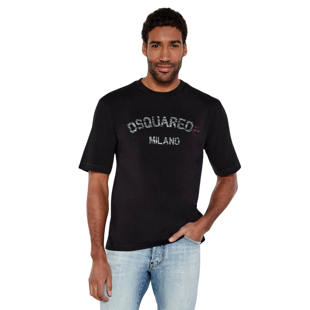 Dsquared2 Milan Logo T-Shirt Black XS