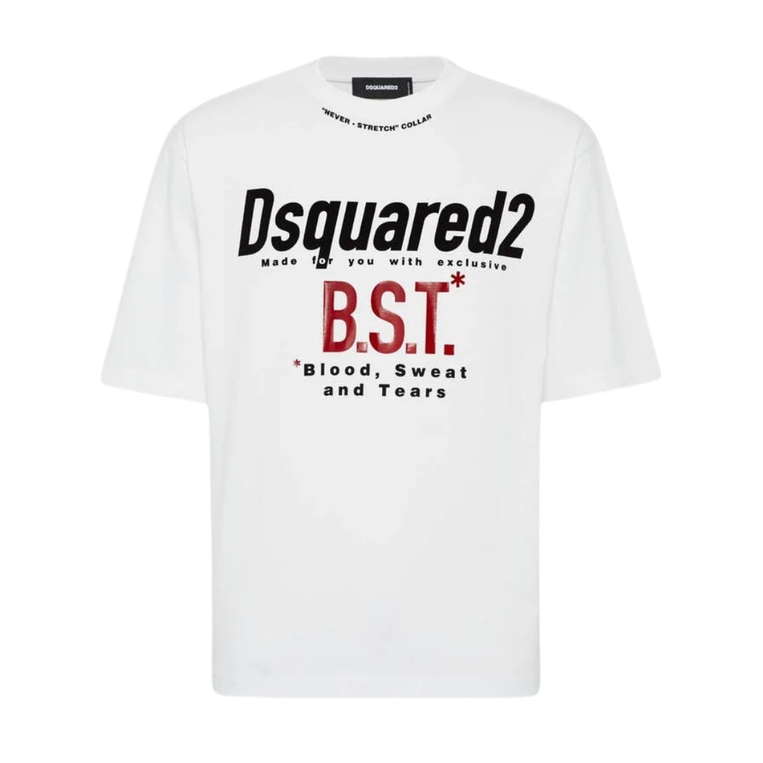 Dsquared2 Bloody Sweat Tears T-Shirt White M