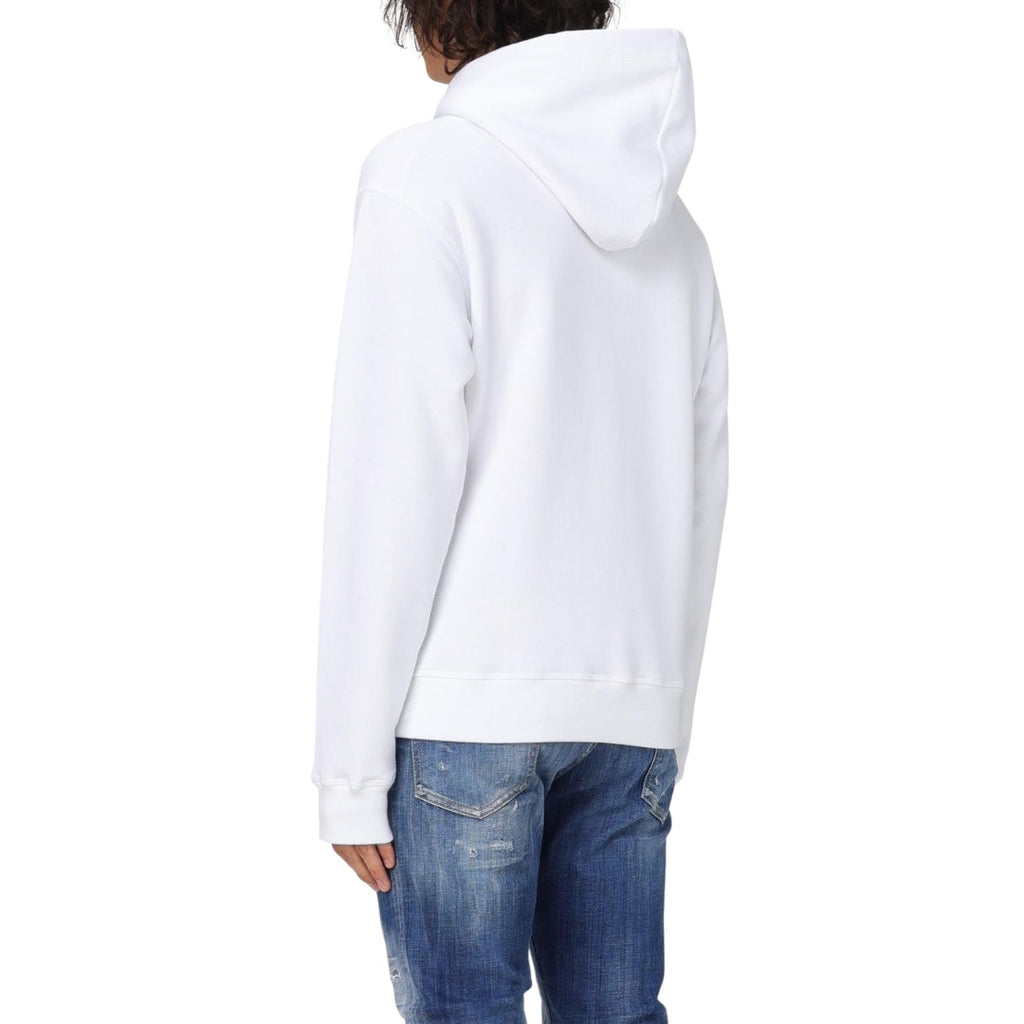 Dsquared2 Cotton Hoodie White S