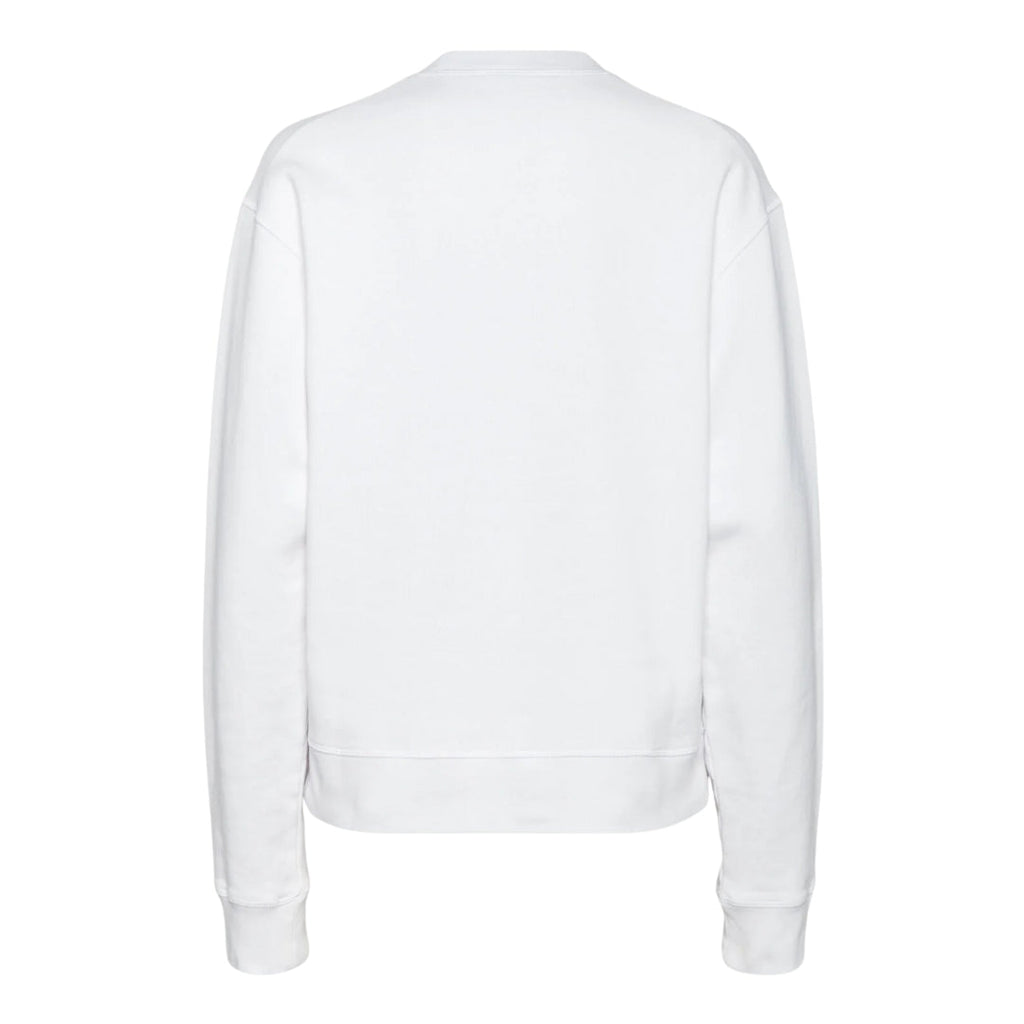 Dsquared2 Cool Fit Dsquared2 Milano Sweatshirt White Ochre Print S