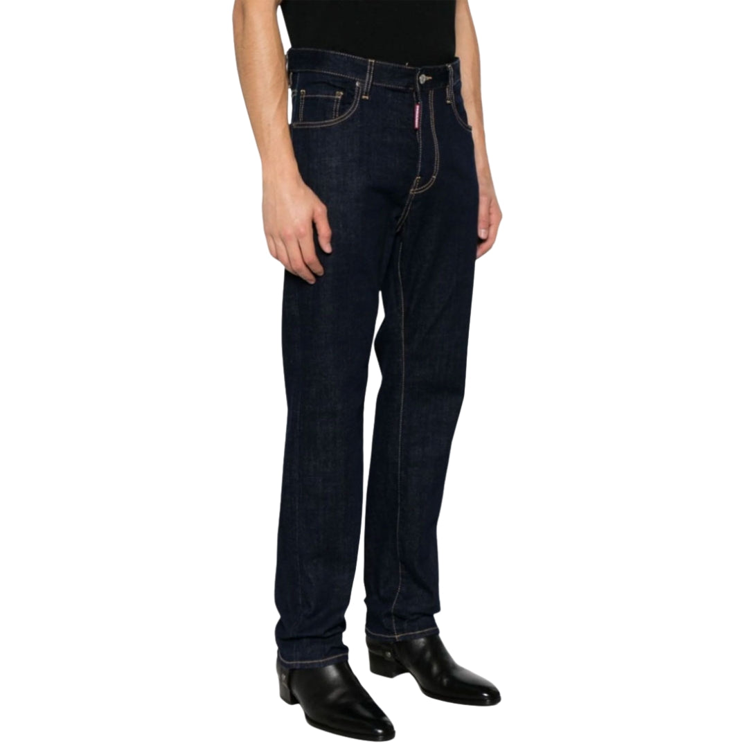 Dsquared2 Dark Rince Wash 642 Jeans Navy Blue W26