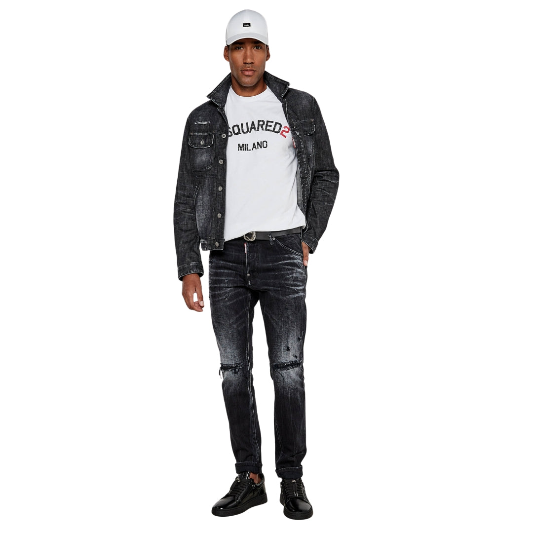 Dsquared2 Warp Wash Cool Guy Jeans Black W36
