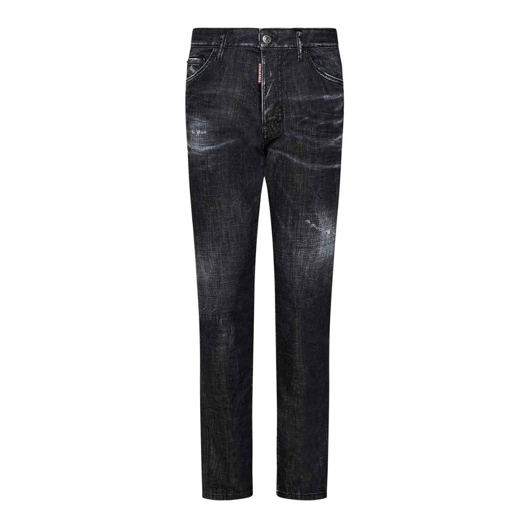 Dsquared2 Black Easy Wash Cool Guy Jeans Black W28