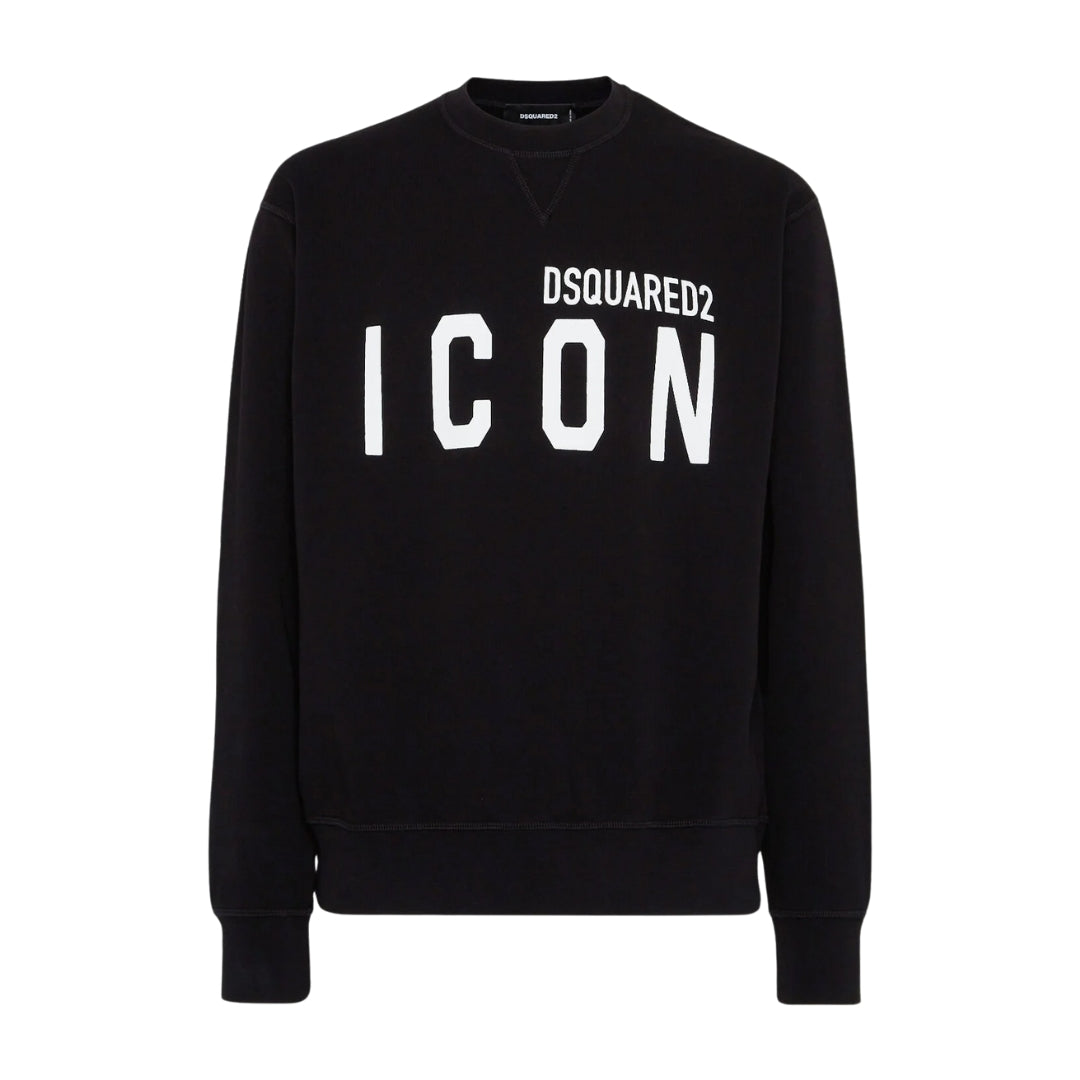 Dsquared2 Icon Crew Sweatshirt Black XS
