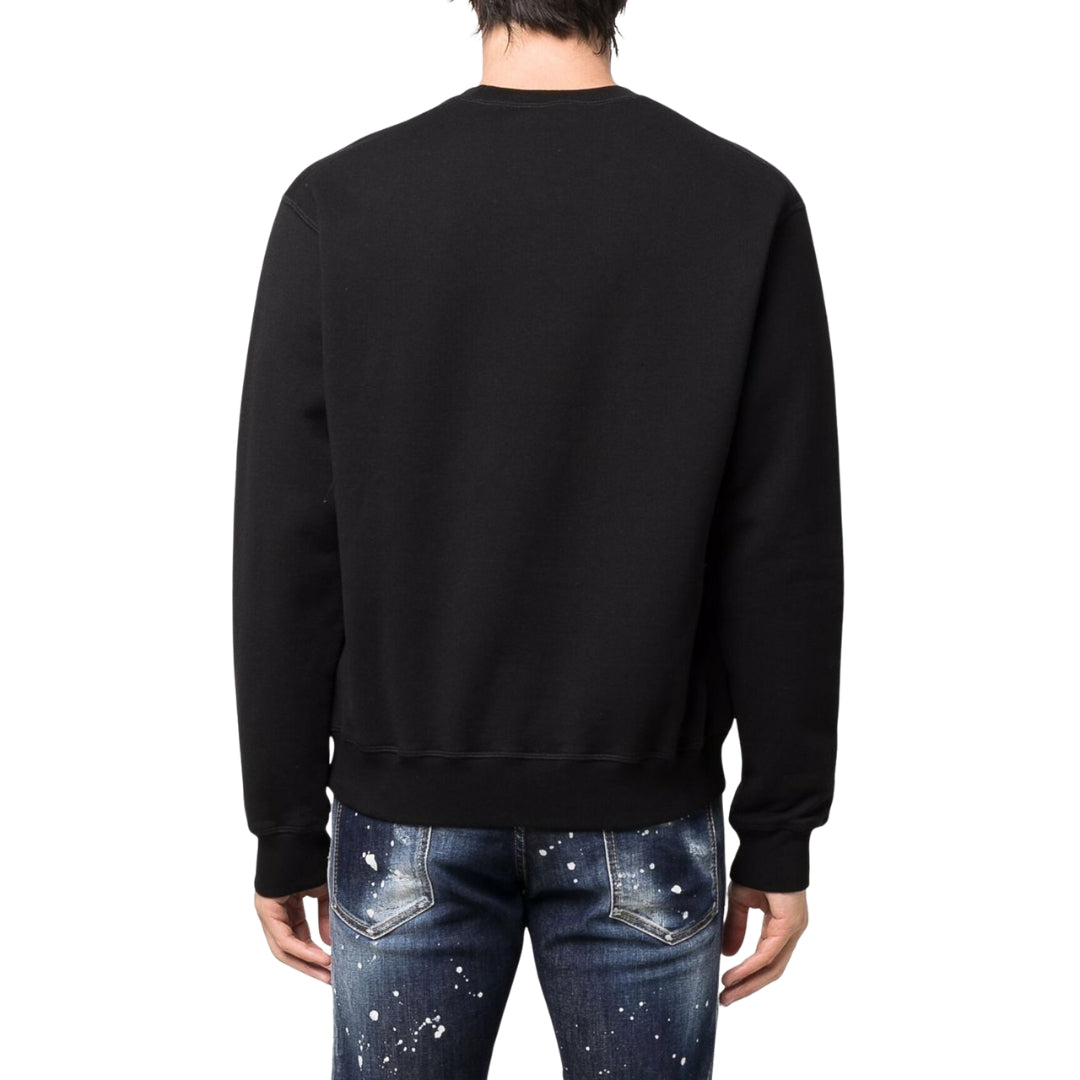 Dsquared2 Icon Cool Sweatshirt Black White XS