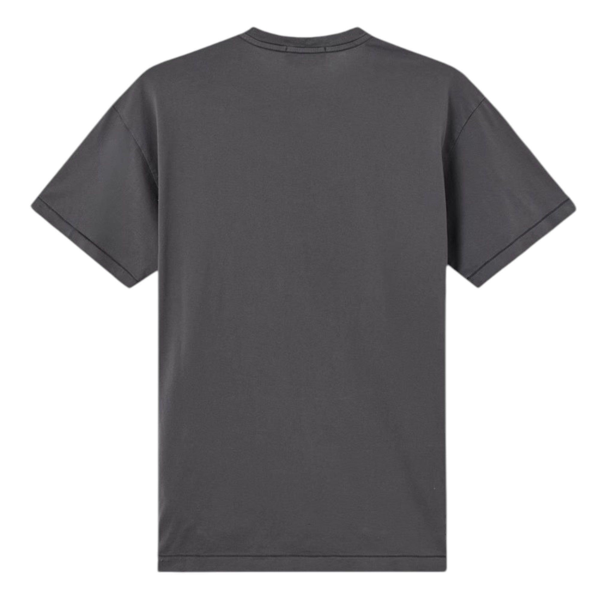 Stone Island Compass Patch Logo Lead Grey T-shirt