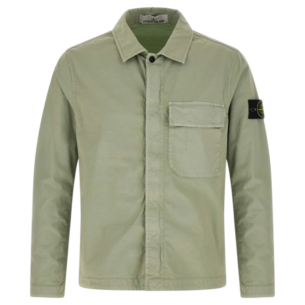 Stone Island Green Overshirt