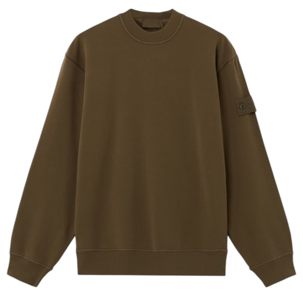 Stone Island Ghost Military Green Sweatshirt