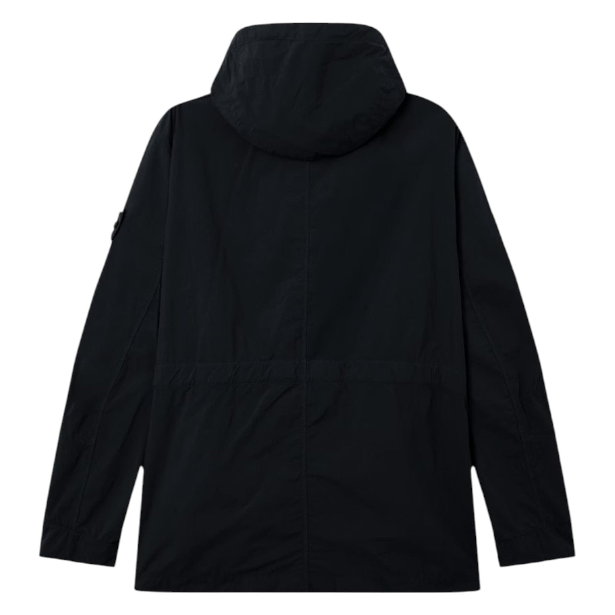Stone Island Nylon Smerigliato Ghost Black Parka Jacket