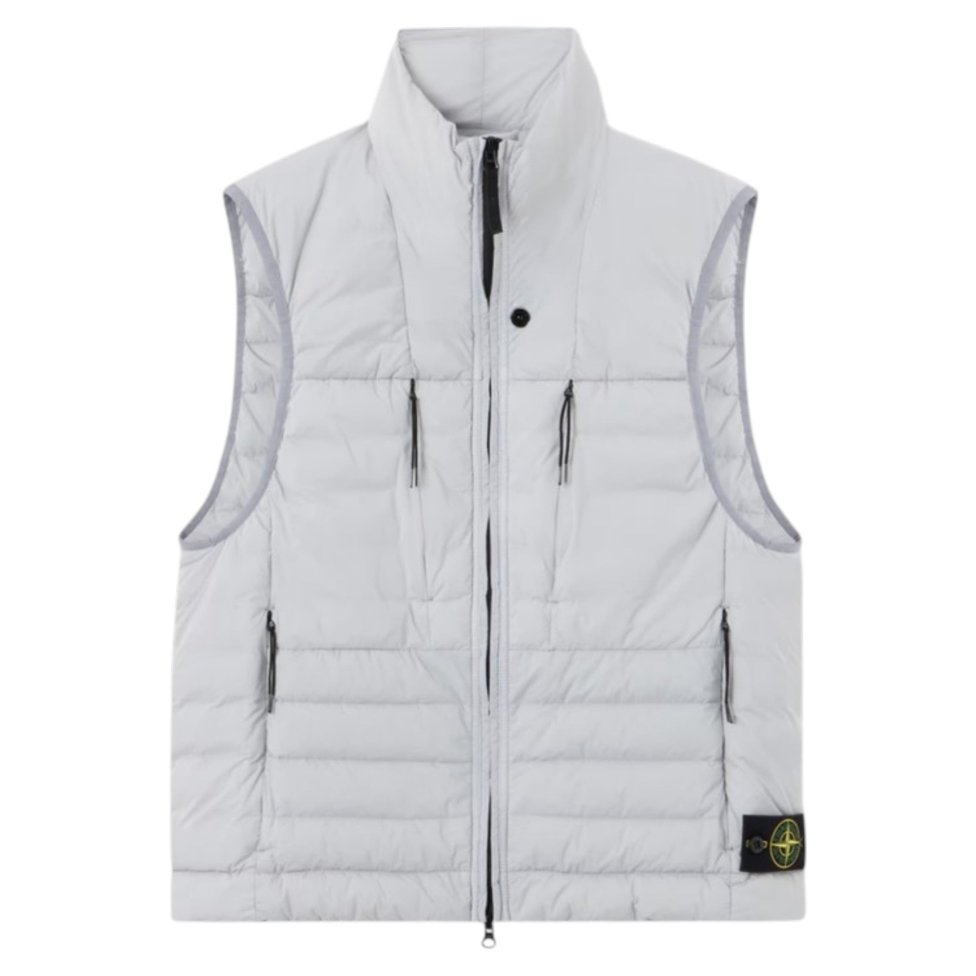 Stone Island Seamless Tunnel Nylon Down-Tc Ash Grey Gilet