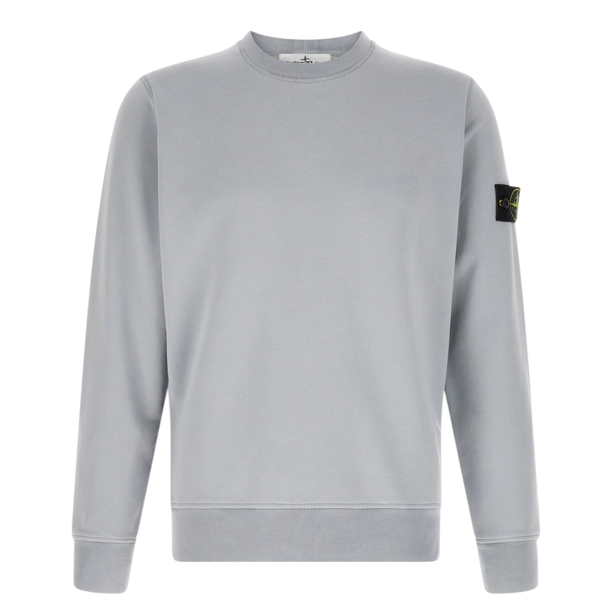 Stone Island Azure Light Grey Sweatshirt