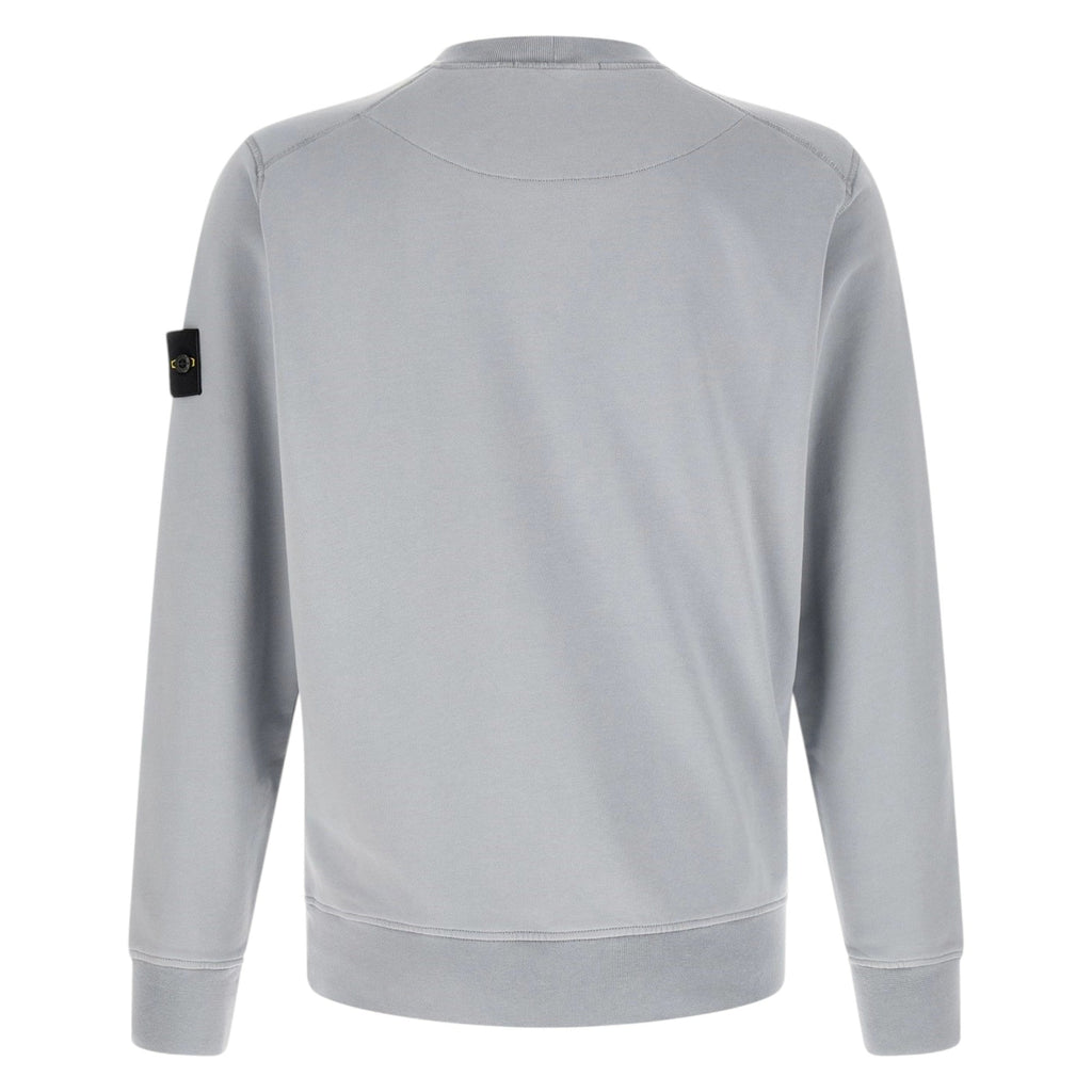 Stone Island Azure Light Grey Sweatshirt