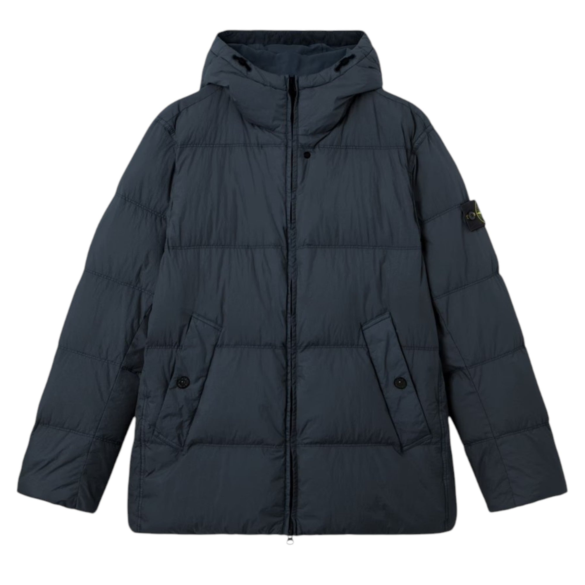 Stone Island Crinkle Reps NY Navy Jacket