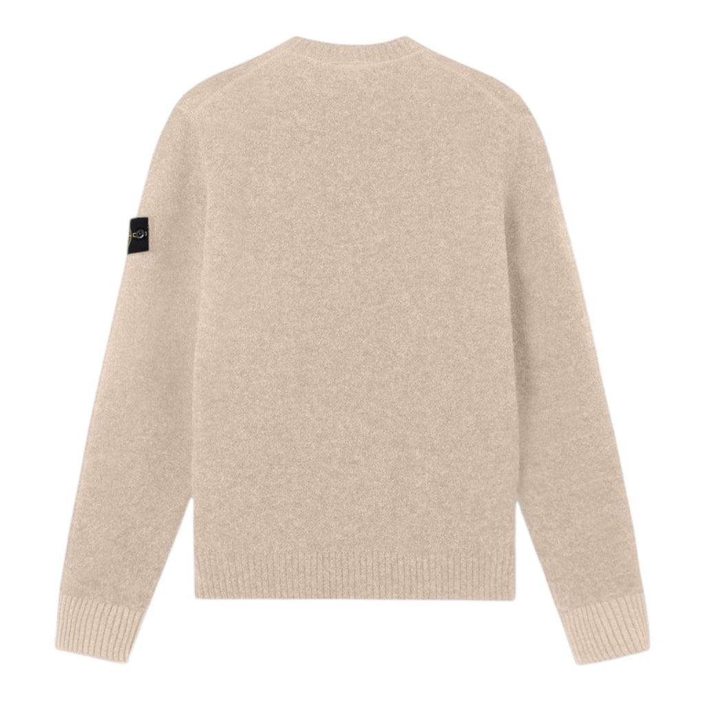 Stone Island Baby Alpaca Blend Biscuit Melange Sweatshirt