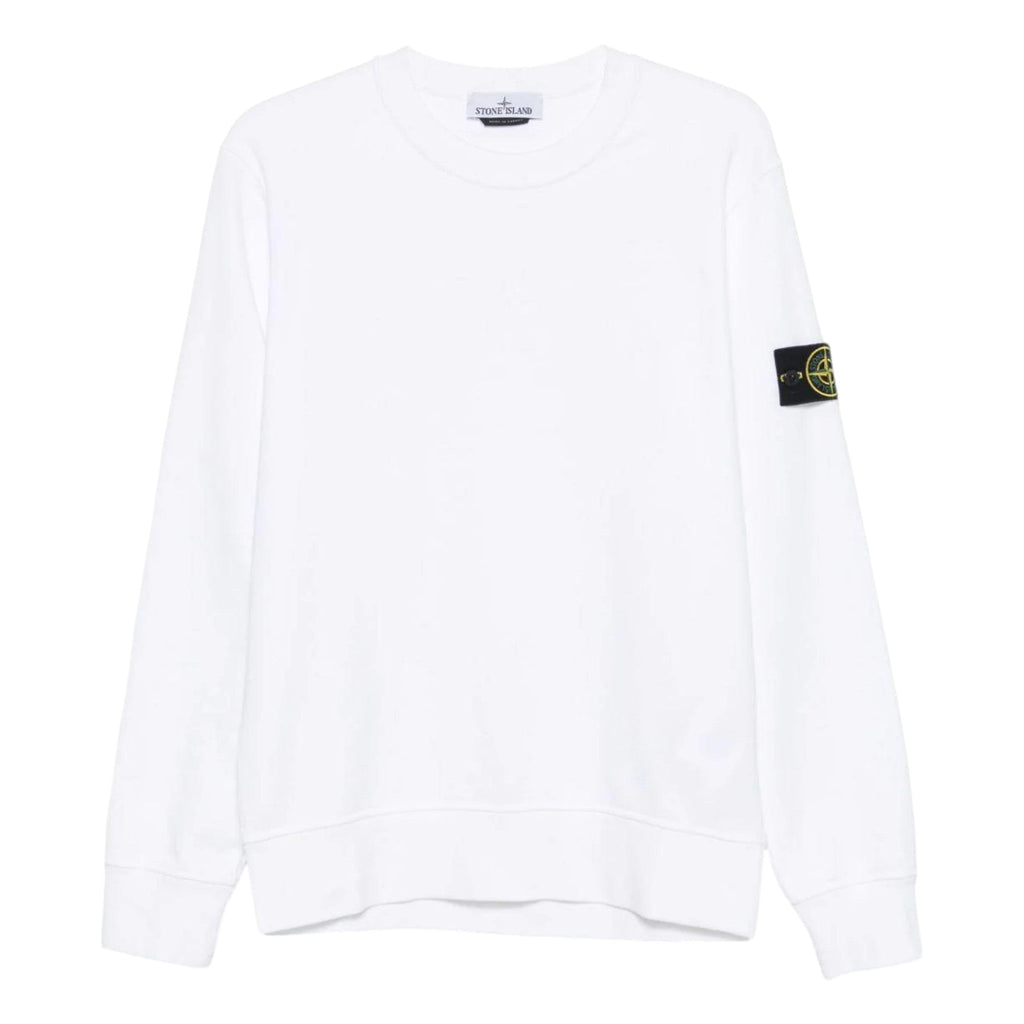 Stone Island White Sweatshirt