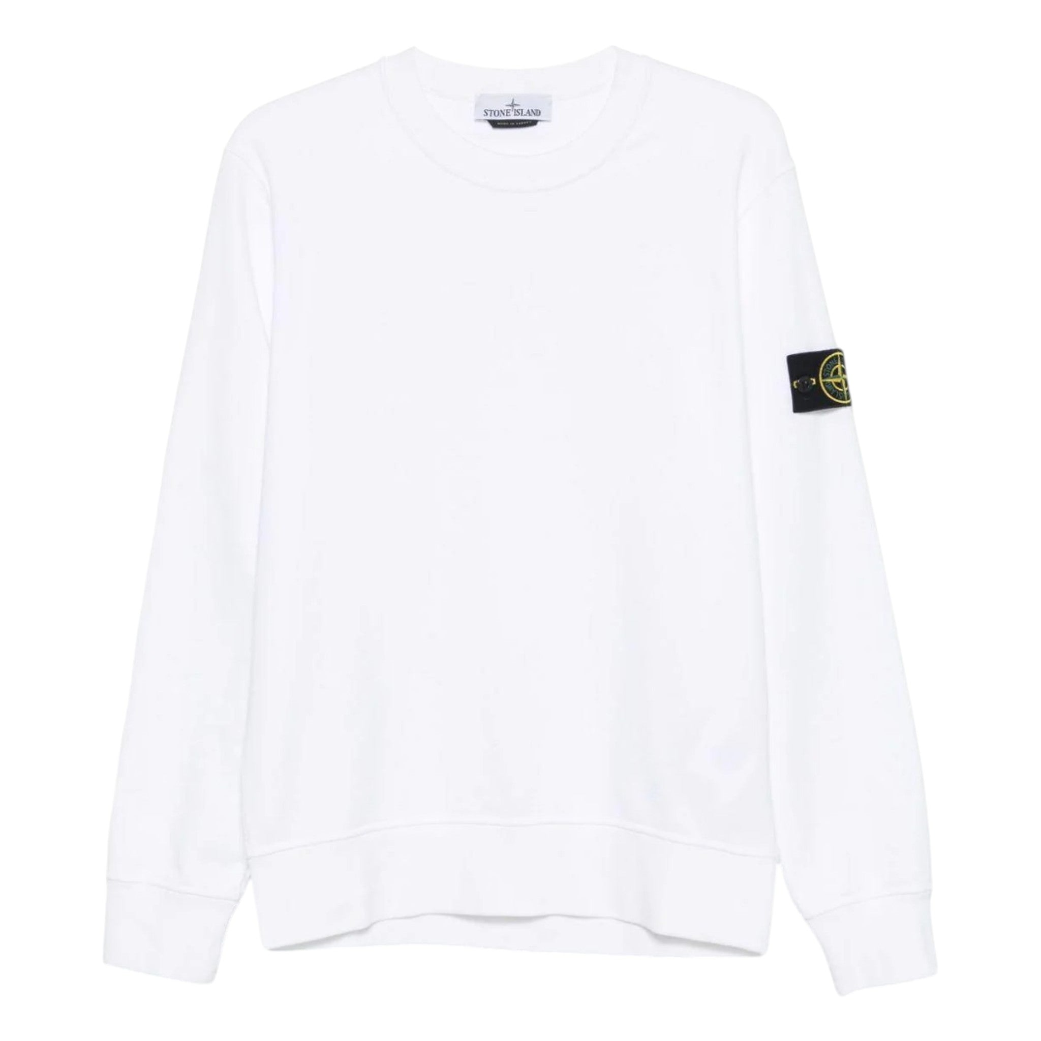 Stone Island White Sweatshirt