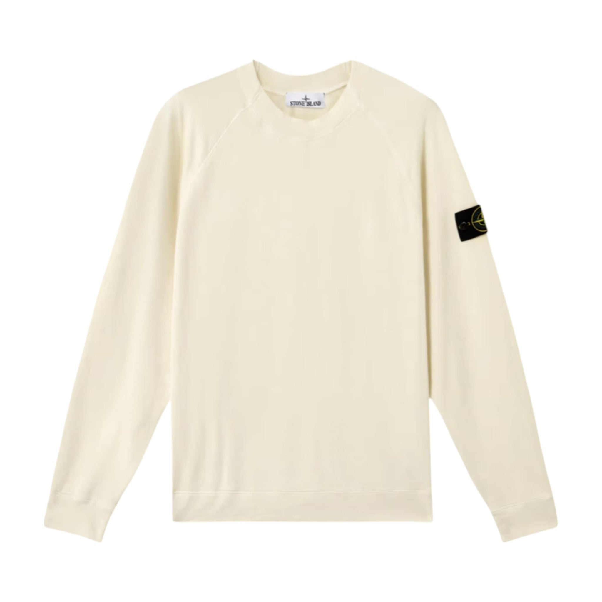 Stone Island Organic Cotton Beige Sweatshirt