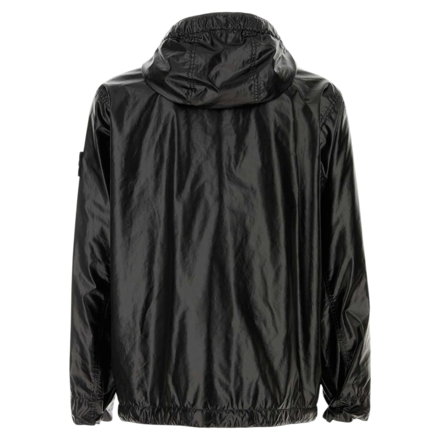 Stone Island Mussola Gommata-TC Black Jacket