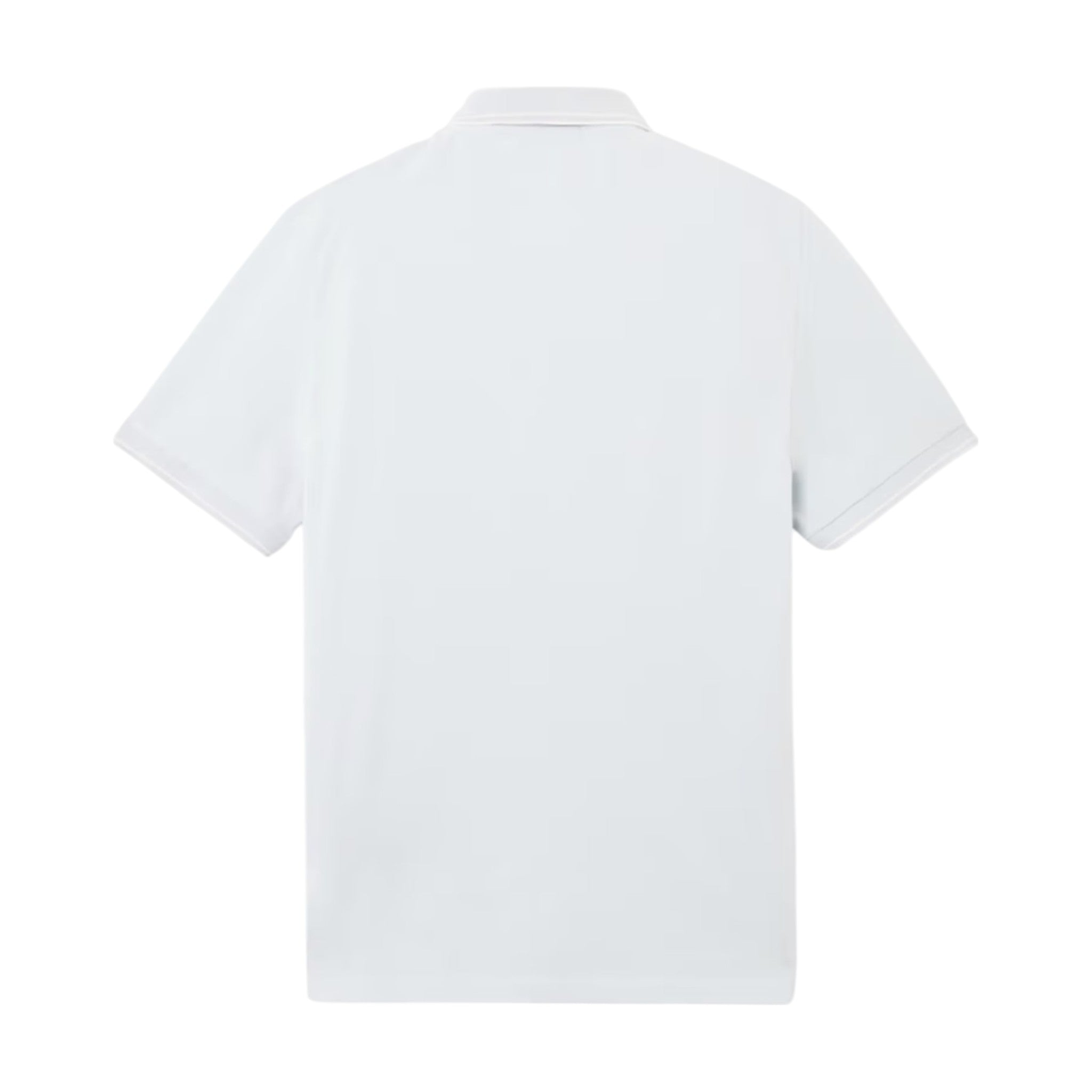 Stone Island Organic Cotton Elastane Pique Sky Blue Polo Shirt