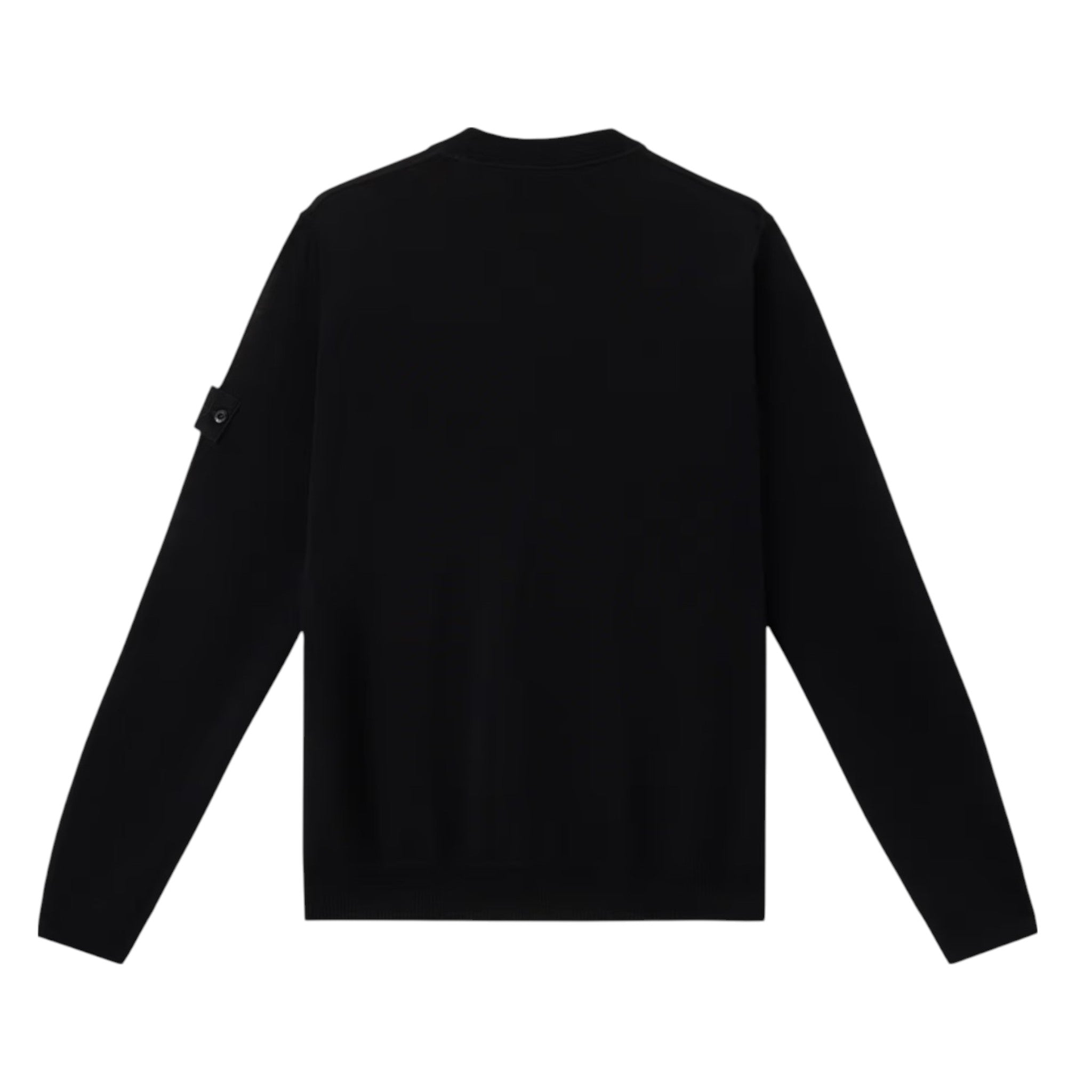 Stone Island Light RWS Pure Wool Ghost Black Sweatshirt