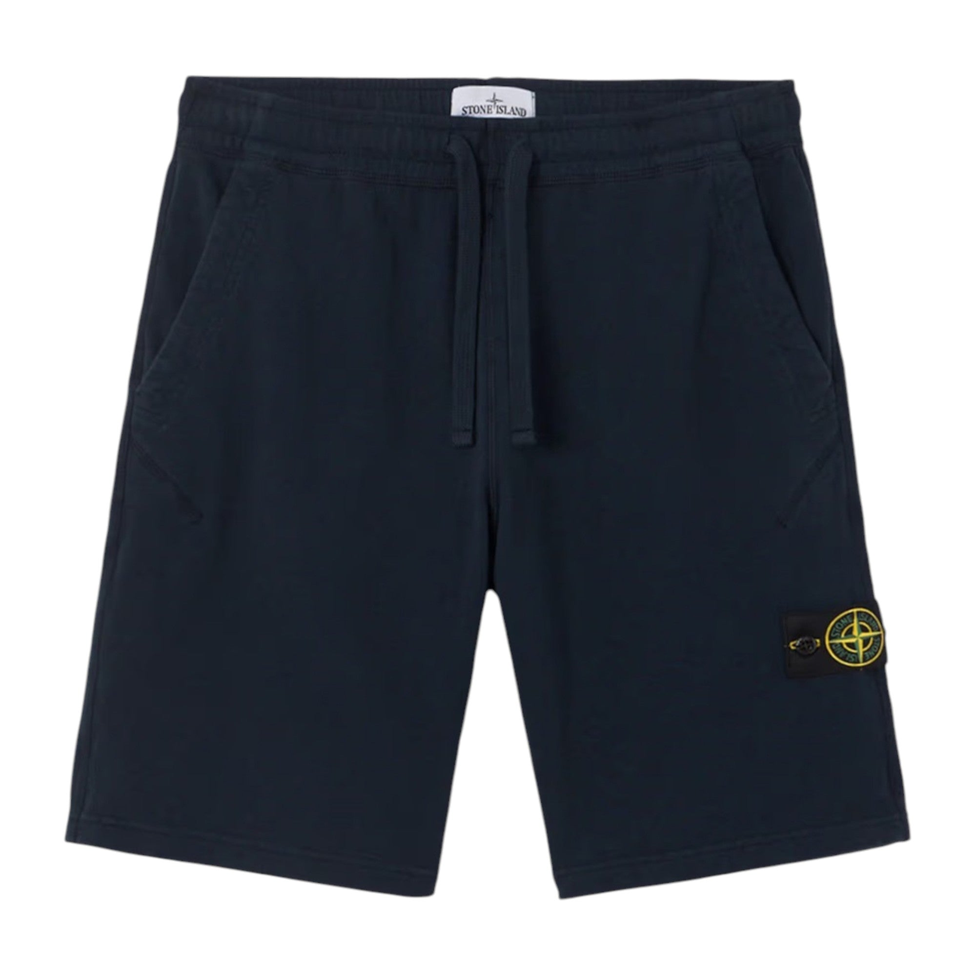 Stone Island Bermuda Navy Cotton Shorts
