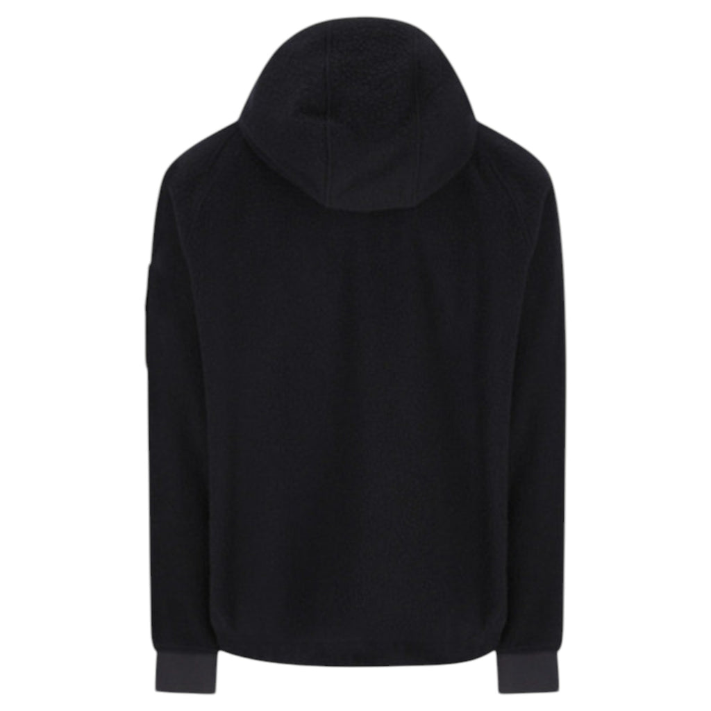 Stone Island Virgin Wool And Nylon Navy Jacket