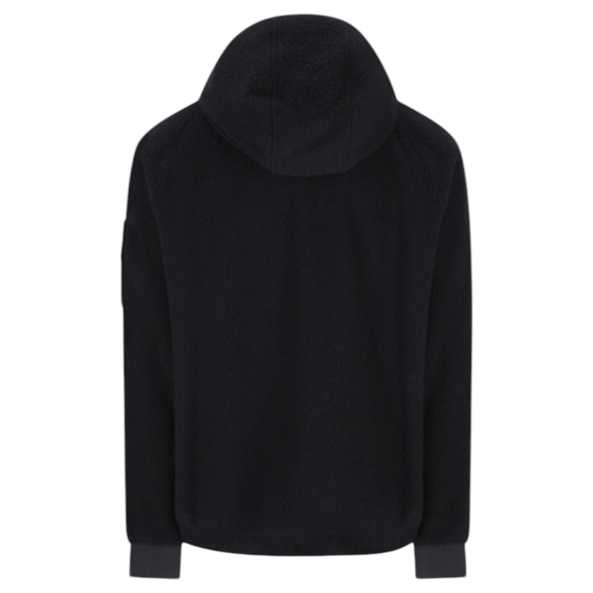 Stone Island Virgin Wool And Nylon Navy Jacket