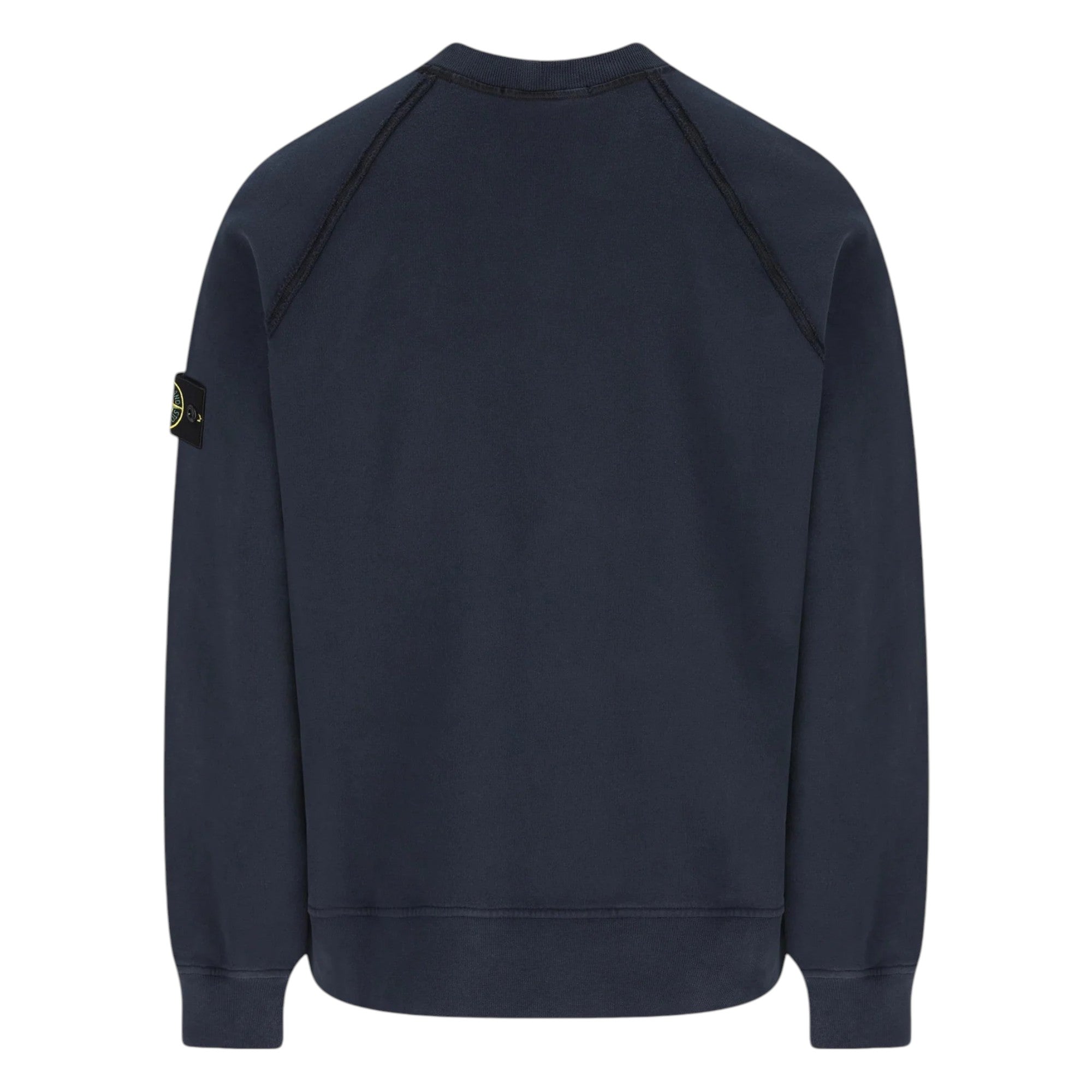 Stone Island Navy Cotton Sweatshirt