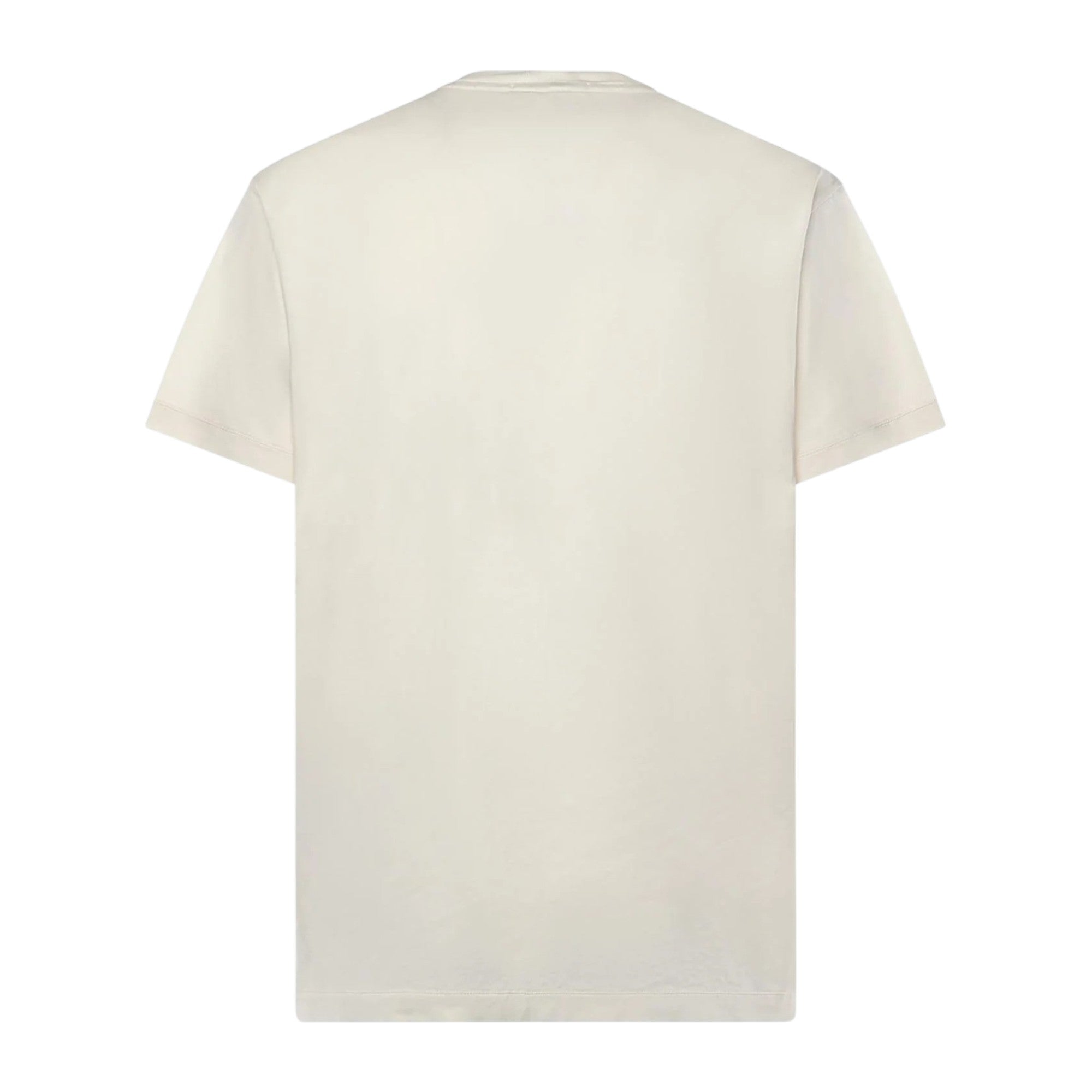 Stone Island Compass Patch Logo Neutral Light Beige T-shirt