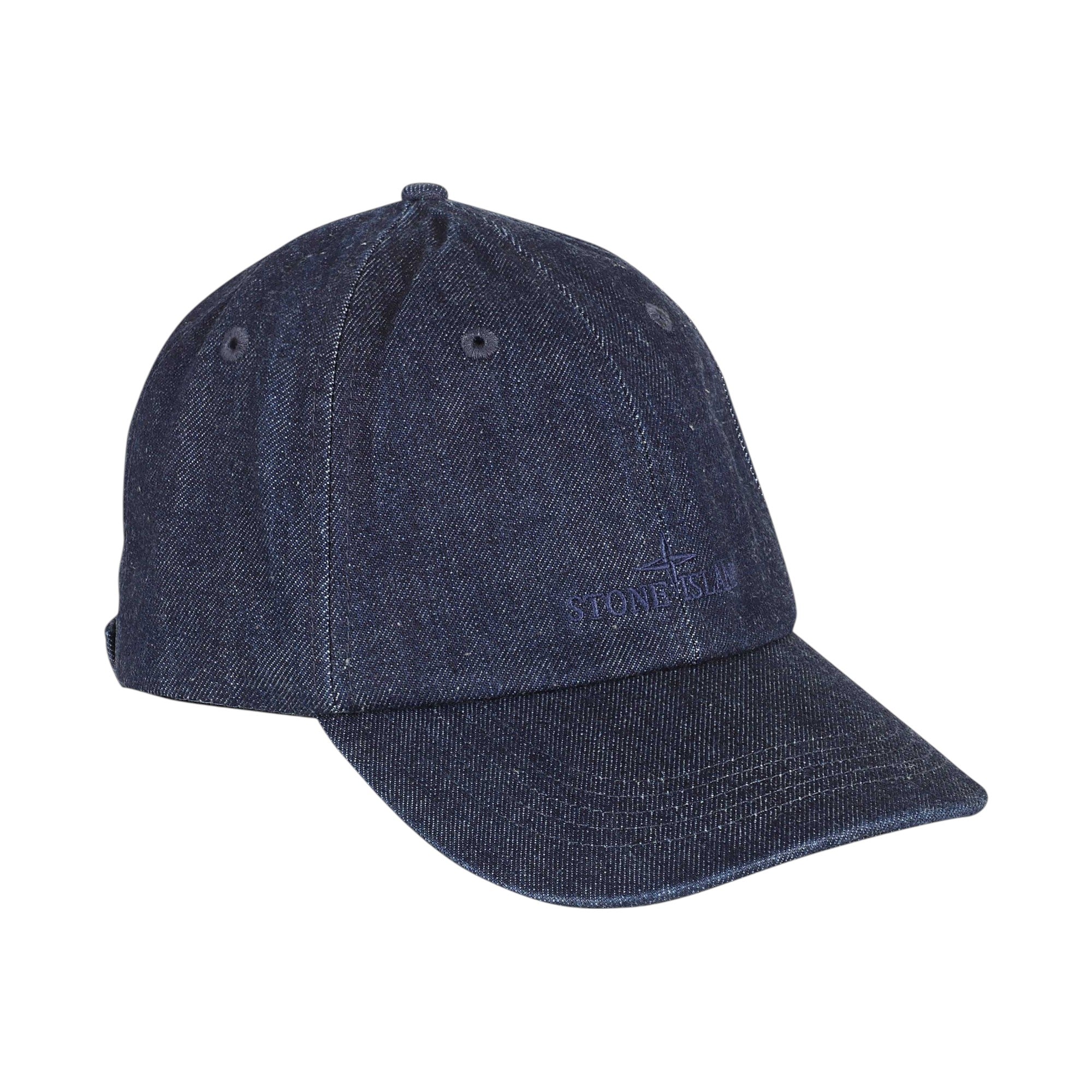 Stone Island Navy Denim Hat