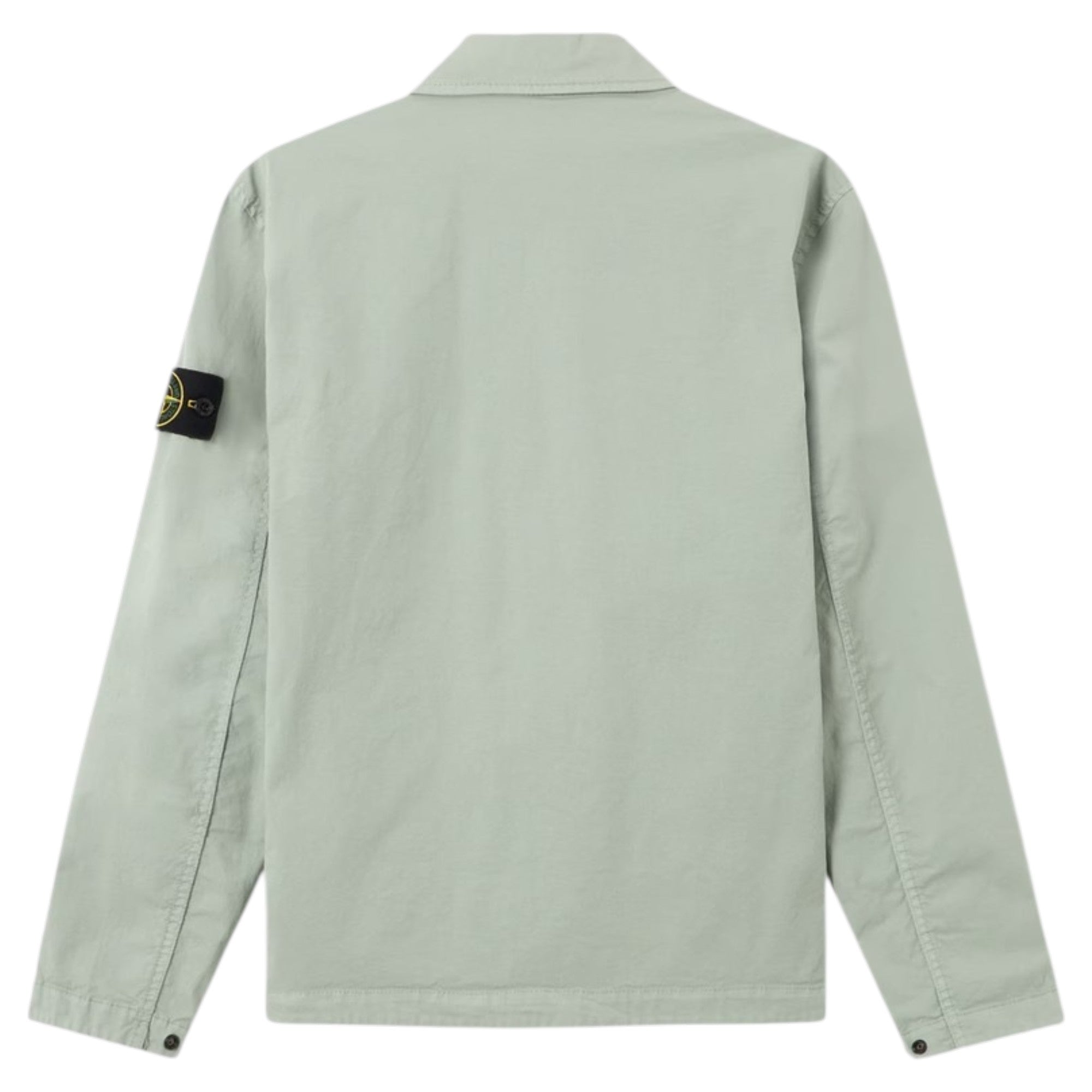 Stone Island Organic Twill Sage Green Overhsirt