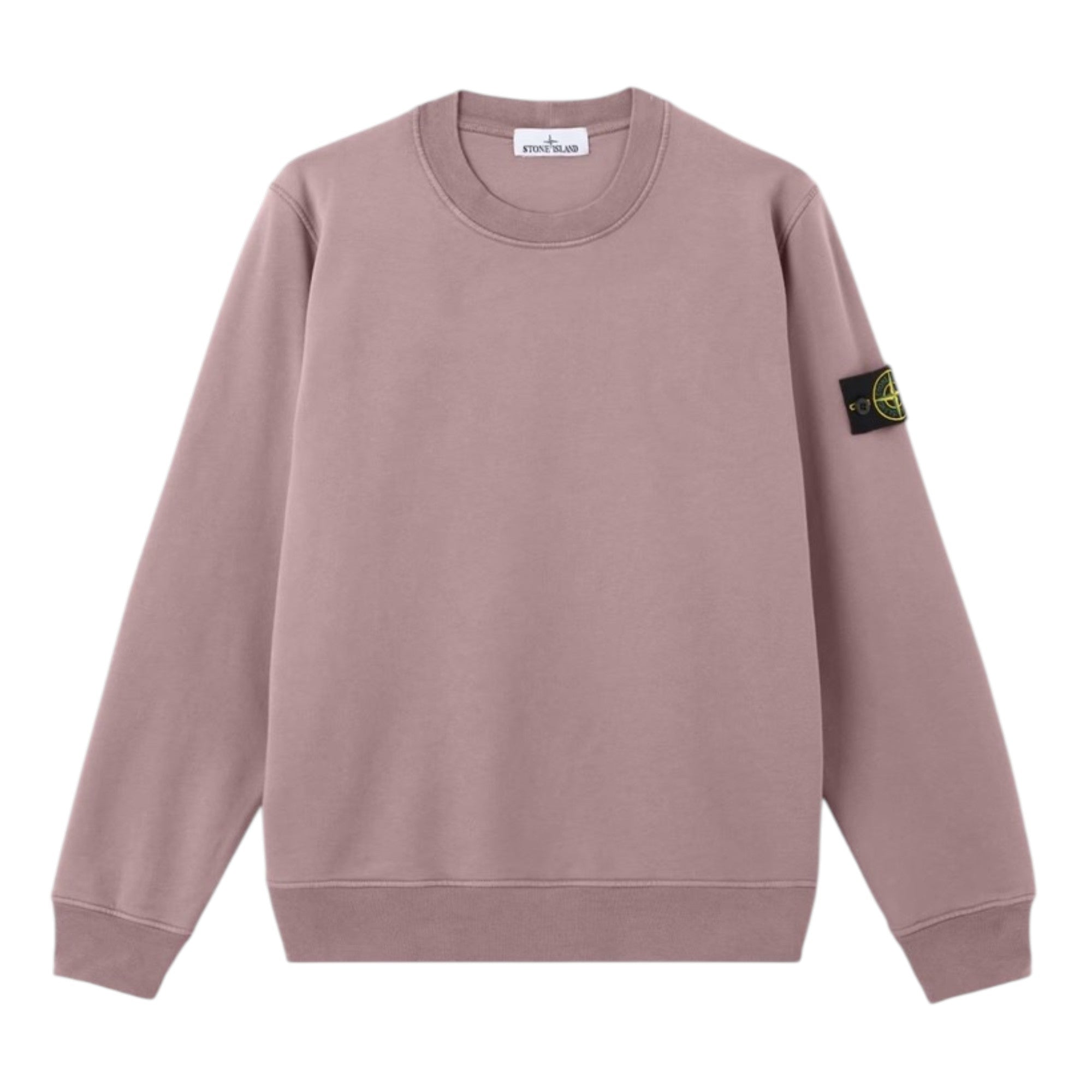Stone Island Organic Cotton Purple Grey Sweatshirt