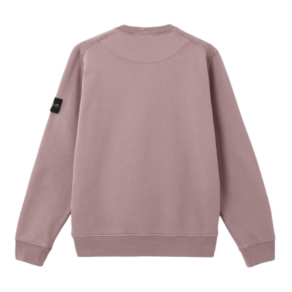 Stone Island Organic Cotton Purple Grey Sweatshirt