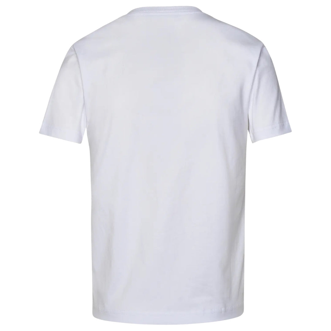 Casablanca Printed Fitted  T-Shirt Casa Way White  T-Shirts Womens