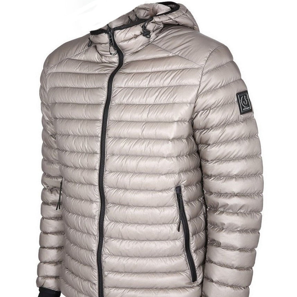 Belstaff Airspeed Beige Down Filled Jacket - Style Centre Wholesale