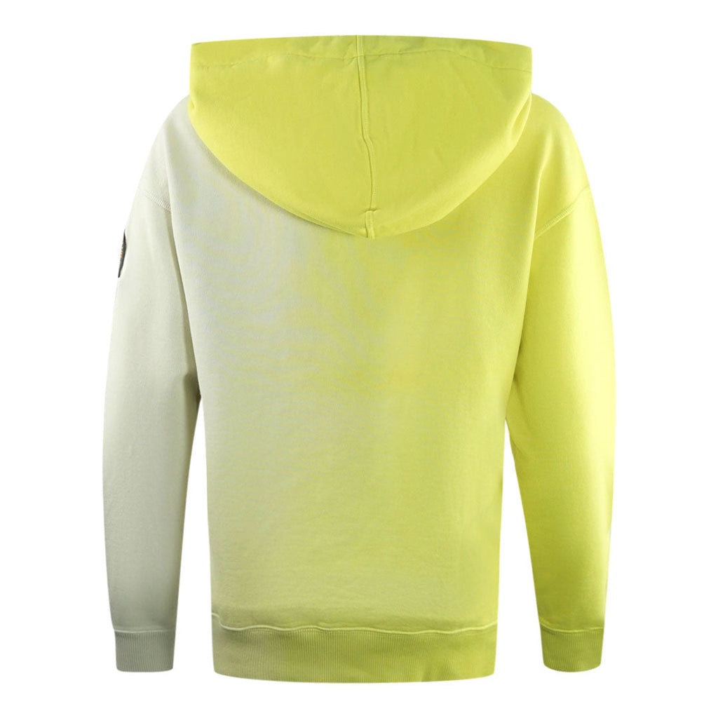 Parajumpers Cher Shaded Brand Logo Faded Yellow Hoodie