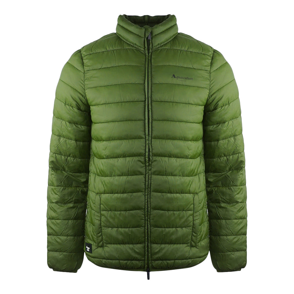 Aquascutum London Logo Army Green Active Jacket