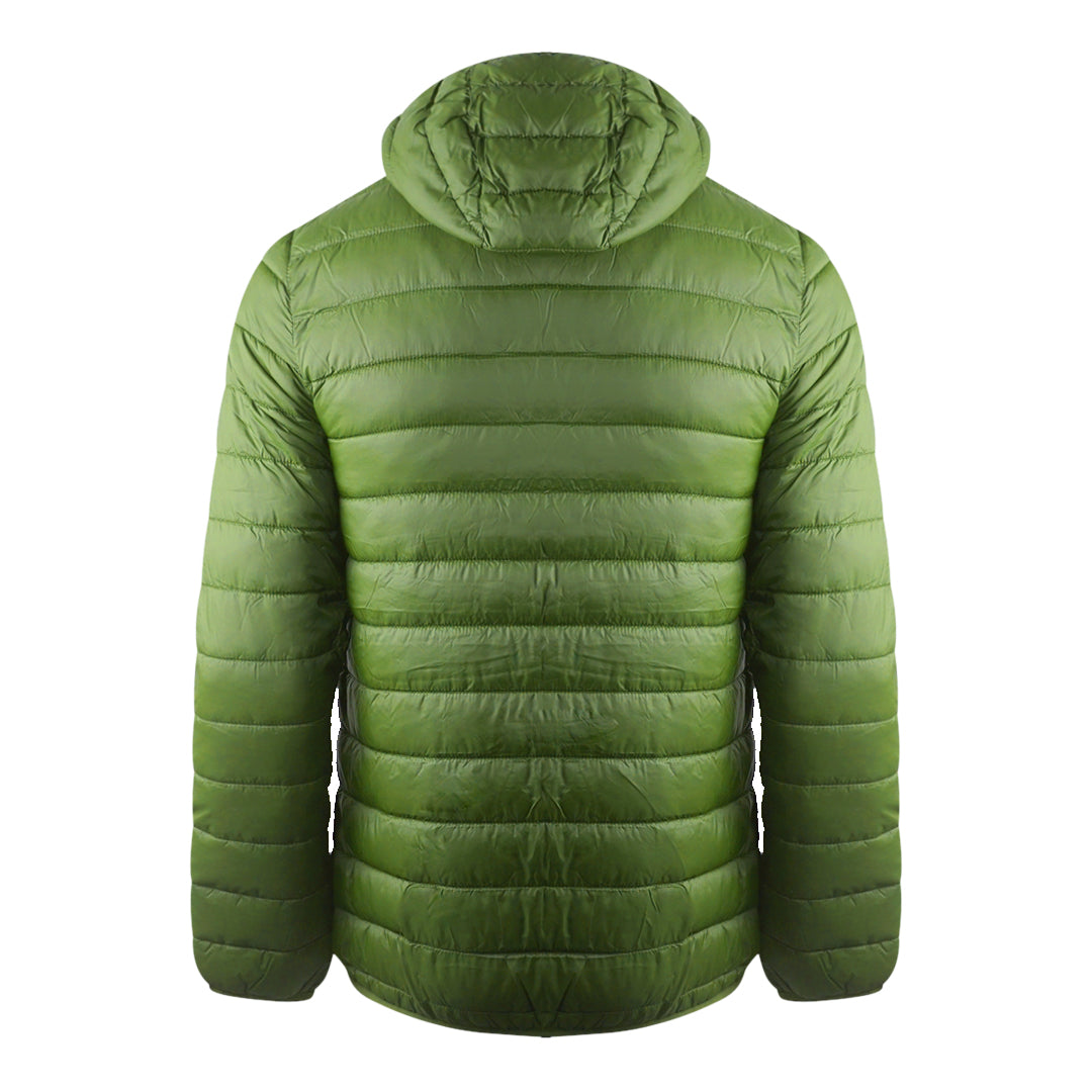 Aquascutum London Logo Army Green Active Hoodie Jacket - Style Centre Wholesale