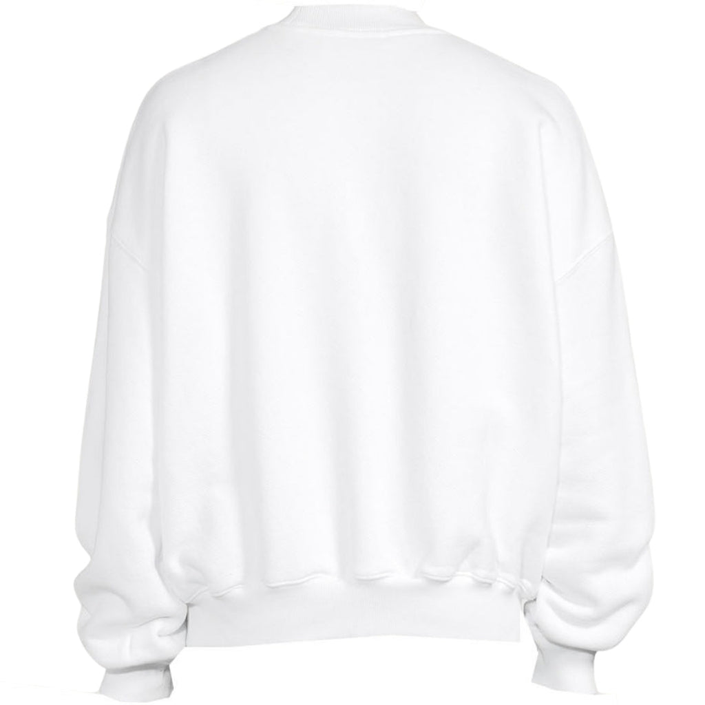Off White Blurr Book Over White Oversized Sweatshirt - Style Centre Wholesale