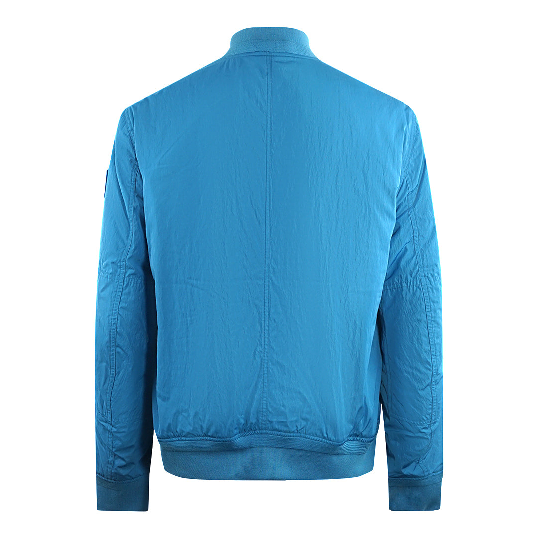 Belstaff Parameter Ocean Blue Bomber Jacket - Style Centre Wholesale