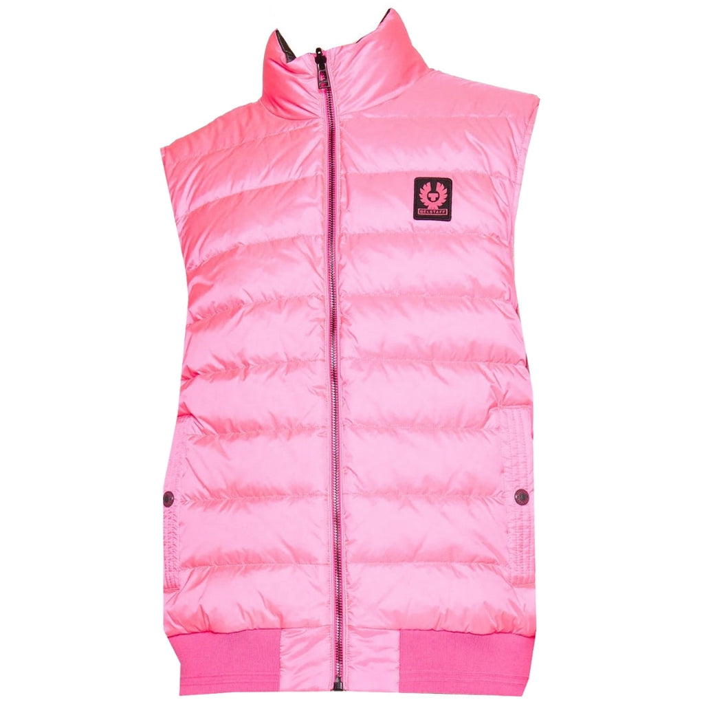 Belstaff Flash Circuit Granite Grey Reversible Down Gilet Jacket - Style Centre Wholesale