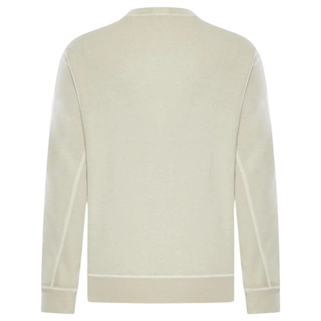 Stone Island, Compass Patch Crewneck Sweatshirt - Sand