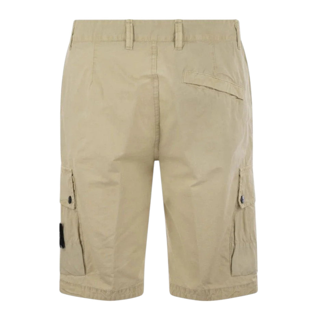 Stone Island, Compass Patch Desert Cargo Shorts