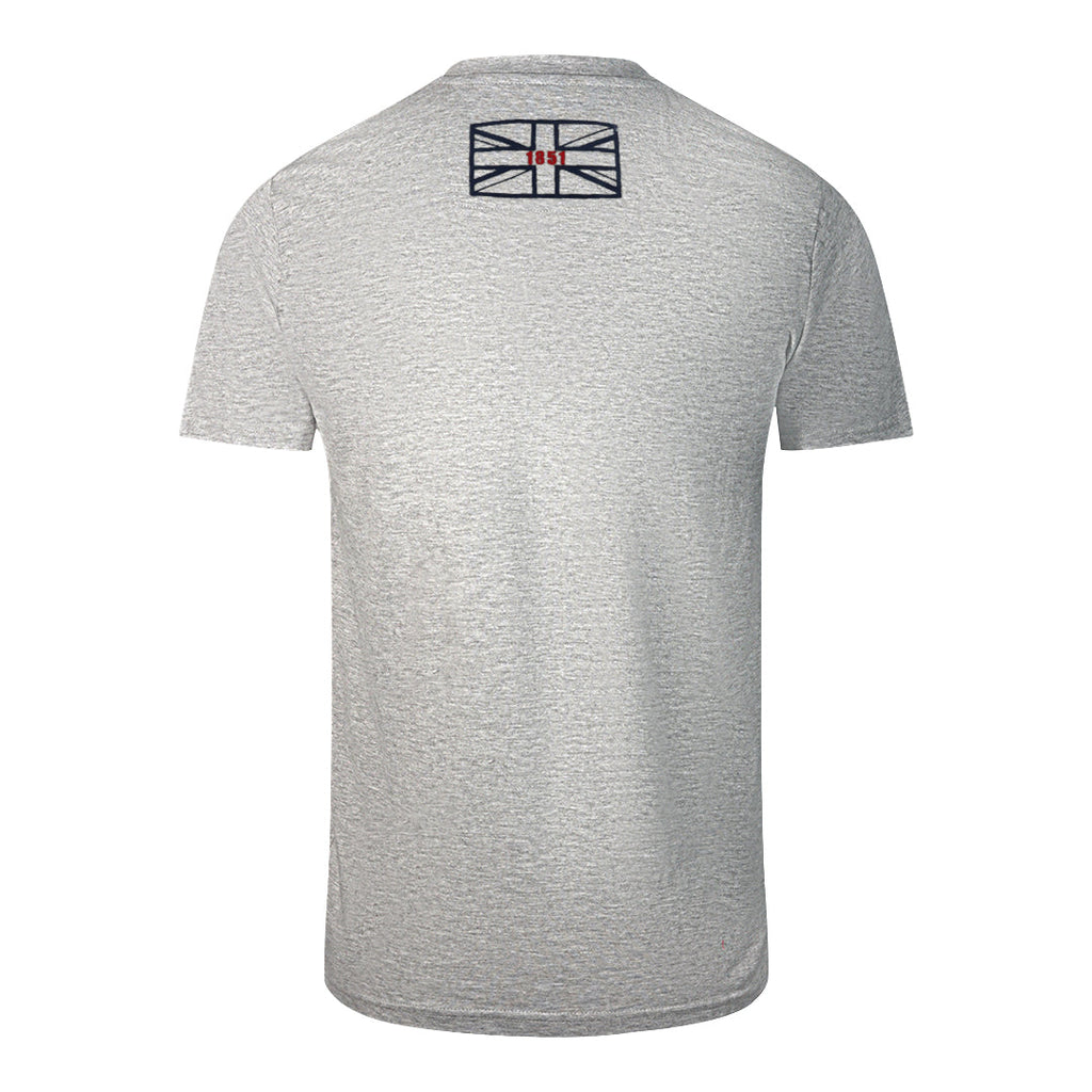 Aquascutum Script Logo Grey T Shirt - Style Centre Wholesale