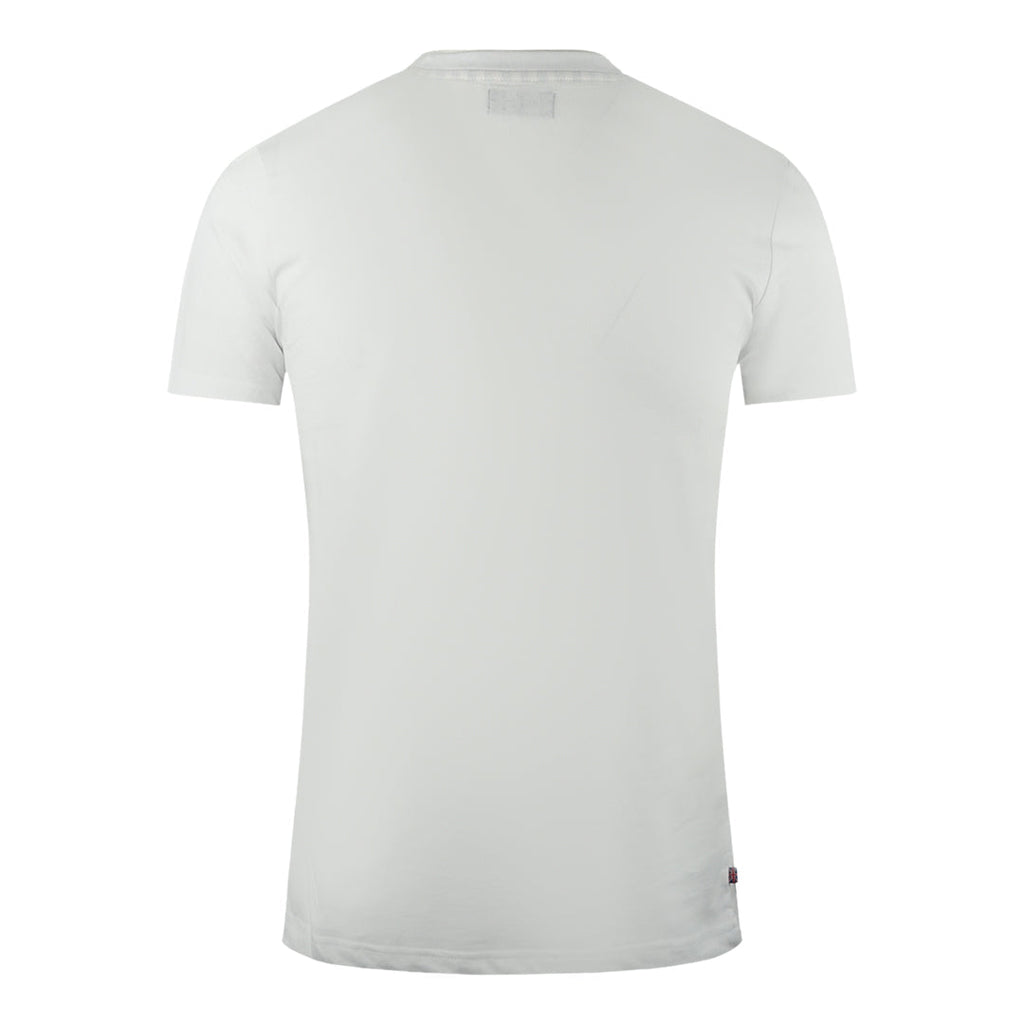 Aquascutum Active Small Logo Pocket Optical White T-Shirt AA FW23 TS004 01 - Style Centre Wholesale